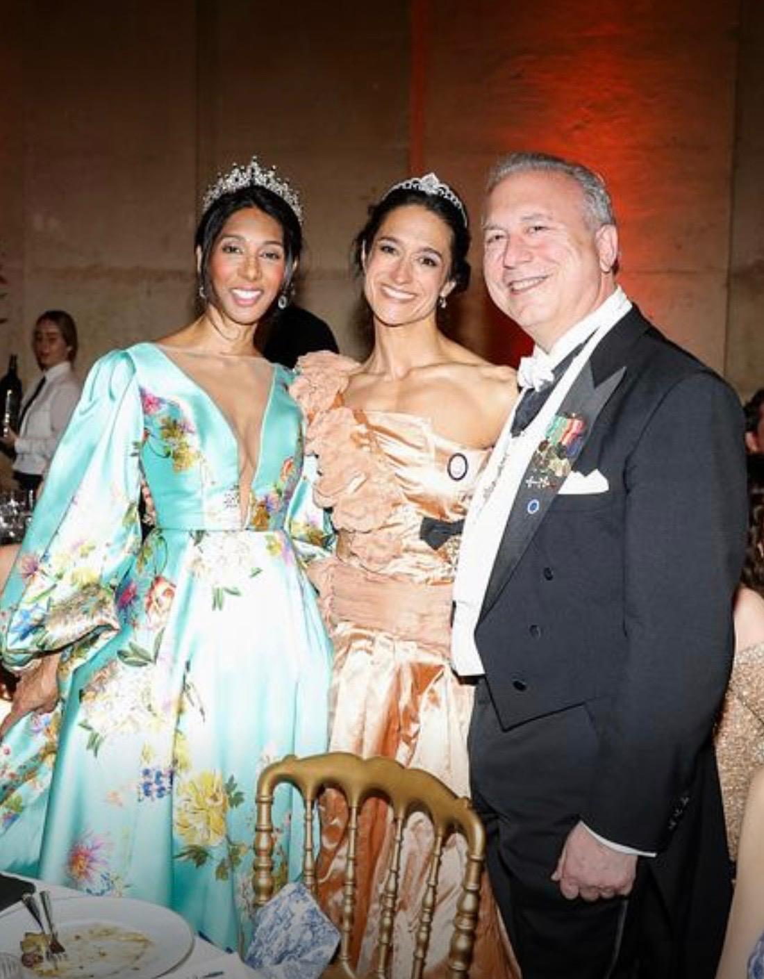 Dr. Sharda Harvey at the Royal Versailles Ball 2026